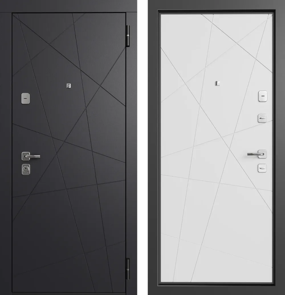 TR 4 ЮП-11 Графит - ЮП-11 ZB Белый