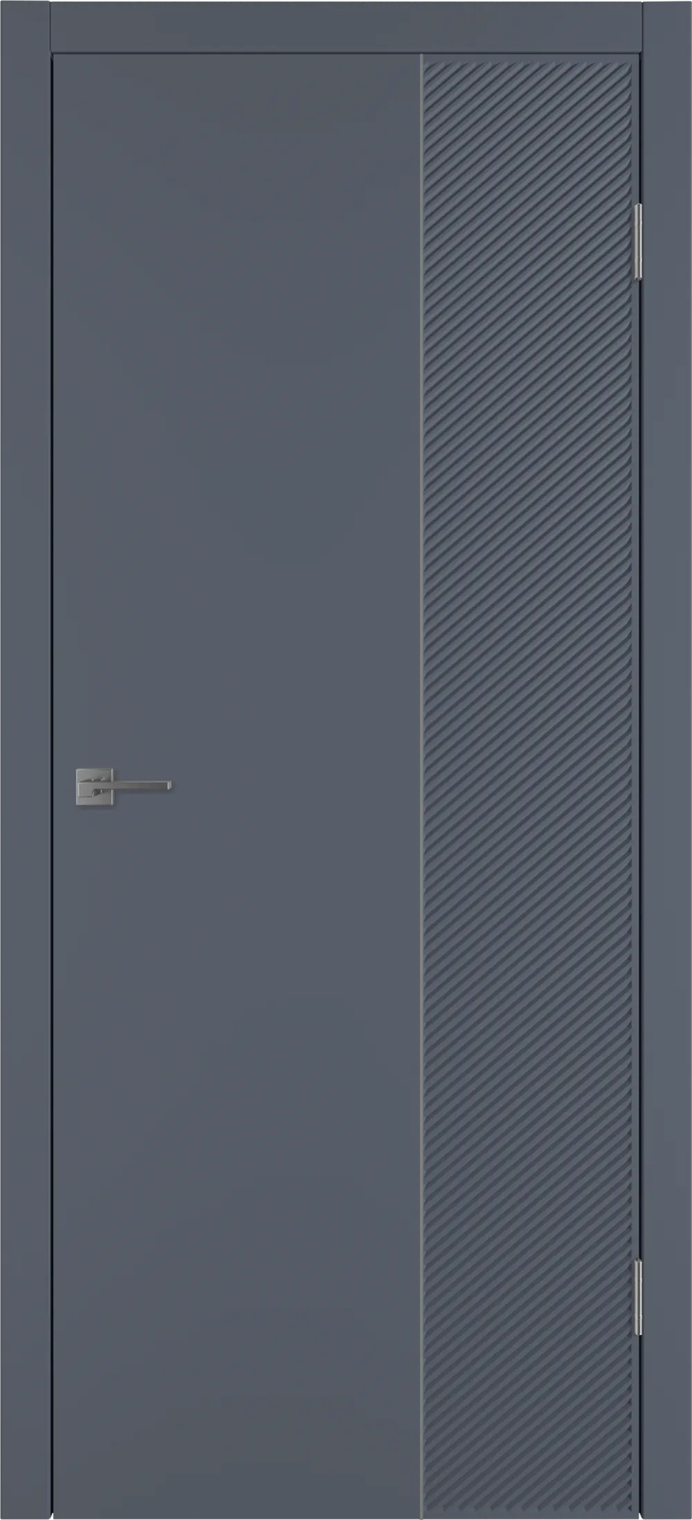 Linea DR2 ДГ Графит эмаль Молдинг Серебро