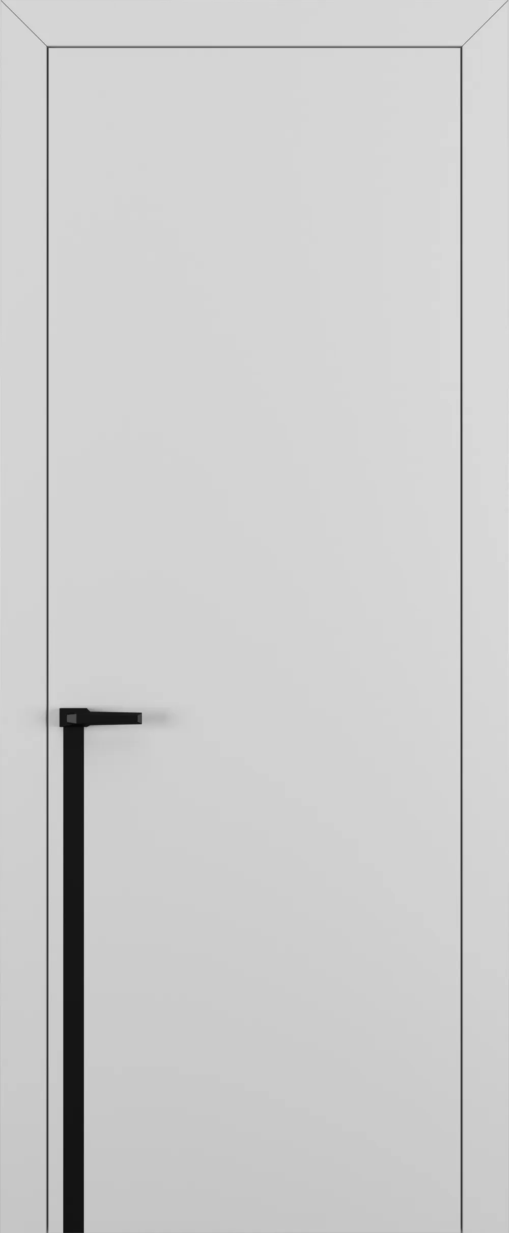 Квалитет К21 Матовый серый ABS молдинг черный (Mb)